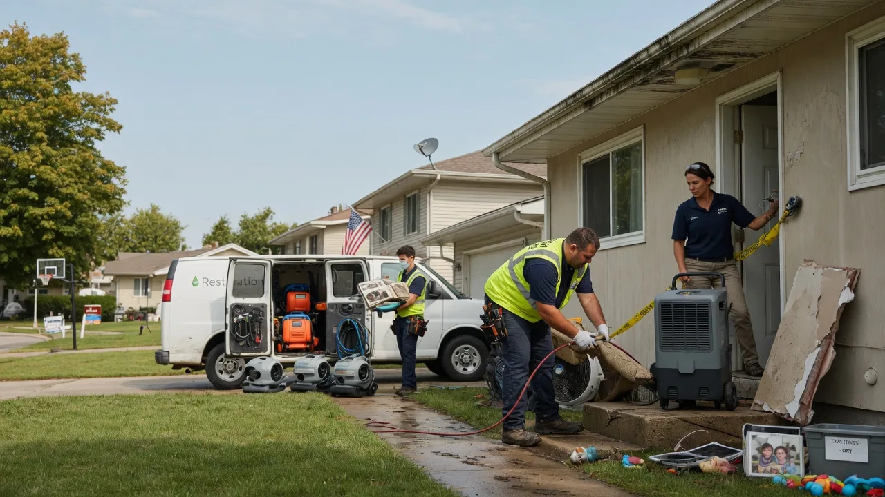 Water Damage Restoration in China, TX near me